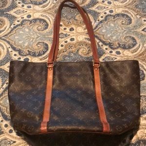 Authentic Louis Vuitton Sac Shopping Tote